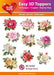 HEARTY CRAFTS EASY 3D VINTAGE ROSES - HC12107