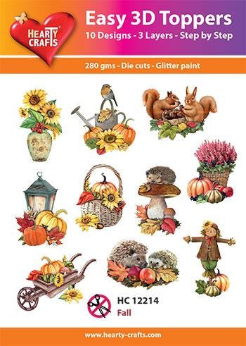 HEARTY CRAFTS EASY 3D FALL - HC12214