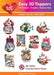 HEARTY CRAFTS EASY 3D NOSTALGIC WINTER VILLAGE - HC12216