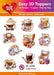HEARTY CRAFTS EASY 3D COFFEE CUPS - HC12782