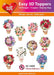 HEARTY CRAFTS EASY 3D FLOWER BALLOONS - HC12890