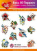 HEARTY CRAFTS EASY 3D TOPPERS BIRDHOUSES IN WINTER - HC13434