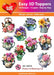 HEARTY CRAFTS EASY 3D TOPPERS FLOWERS IN WATERING CAN- HC14214