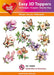 HEARTY CRAFTS EASY 3D TOPPERS  BUTTERFLIES ON BRANCHES- HC14300