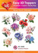 HEARTY CRAFTS EASY 3D TOPPERS  SUMMER FLOWERS - HC14347
