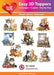 HEARTY CRAFTS EASY 3D TOPPERS  SEASONAL CATS - HC14345
