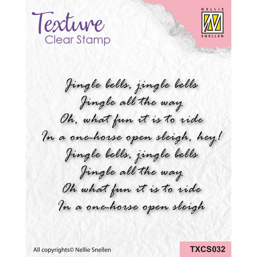 NELLIE'S CHOICE • TEXTURE CLEAR STAMPS SNAIL MAIL 2 - TXCS032