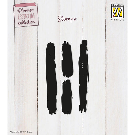 NELLIE'S CHOICE • CLEAR STAMPS STRIPES 4PCS -NSCS013