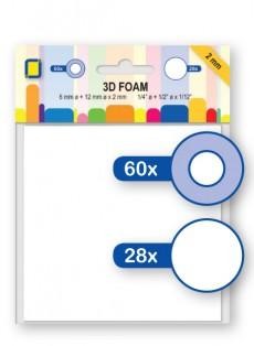 3D FOAM PRE-CUT 2MM ROUNDS - JE3.3122