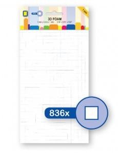 3D FOAM DOTS 1MM EXTRA LARGE - JE3.3091
