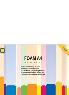 3D FOAM DOUBLE SIDED STICKING 3MM A4 - JE3.3239