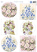 MATTIE'S MOOISTE - FIELD FLOWERS A4 CUTTING SHEET - MB0191