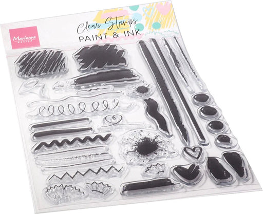 MARIANNE DESIGN CLEAR STAMP - PAINT & INK - CS1095