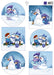 MARIANNE DESIGN A4 CUTTING SHEET - HETTY'S SNOESJES - WINTER - HK1712