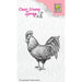 NELLIE'S CHOICE • SPRING CLEAR STAMPS ROOSTER - SPCS005