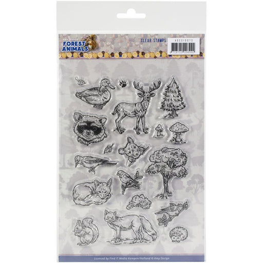 AMY DESIGN STAMP FOREST ANIMALS - ADCS10073