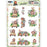 YVONNE CREATIONS 3D PUSH OUT JUNGLE PARTY JEEP - SB10740