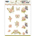 PRECIOUS MARKIEKE 3D PUSH OUTBEAUTIFUL BUTTERFLY PINK - SB10757