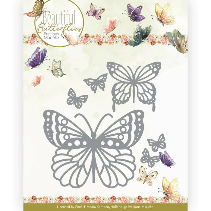 PRECIOUS MARIEKE BEAUTIFUL BUTTERFLIES DIE - PM10255