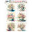 FIND IT WHISPERING SPRING SCENERYTEA CUP SQUARE 3D PUSH OUT  - BBSC10019