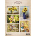 NELLIE'S CHOICE • CUTTING SHEETS VINTAGE SUNFLOWERS -NEVI079