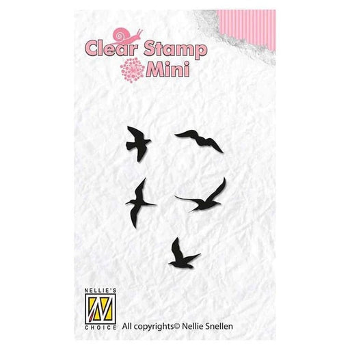 NELLIE'S CHOICE - CLEAR STAMP BIRDS - MAFS002