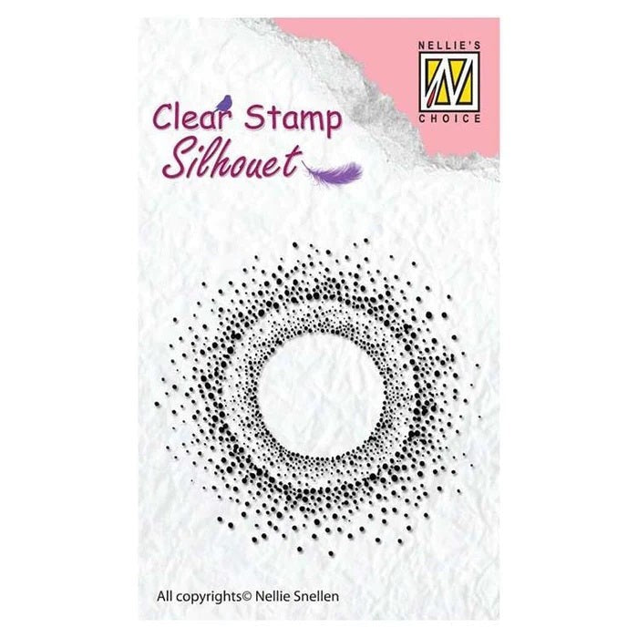 NELLIE'S CHOICE - CLEAR STAMP SUN - SIL024