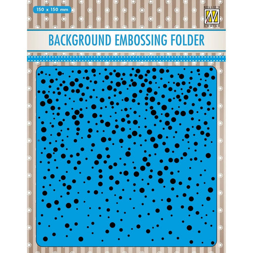 NELLIE'S CHOICE • 3D EMBOSSING FOLDER BACKGROUND SNOW - EEB020