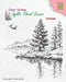 NELLIE'S CHOICE CLEAR STAMP WINTER WATER EDGE- IFS025