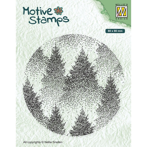 NELLIE'S CHOICE CLEAR STAMP FOREST - TXCS017