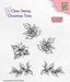 CHRISTMAS TIME CLEAR STAMP POINSETTIA - CT036