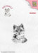 NELLIE'S CHOICE CLEAR STAMP PUSSYCAT - ANI021