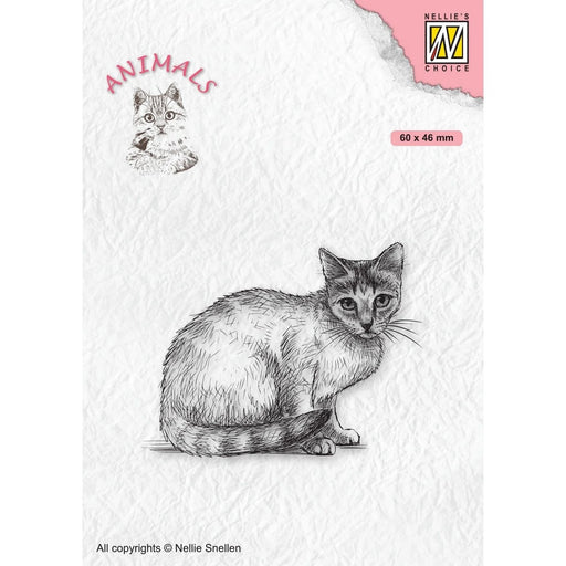 NELLIE'S CHOICE • ANIMALS CLEAR STAMPS CAT - ANI023