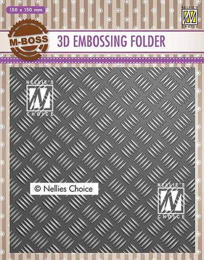 3D EMBOSSING FOLDERS STRIP PATTERN 1 - NEF3D024