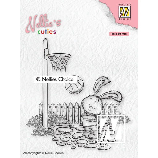 NELLIE'S CHOICE • NELLIE'S CUTIES CLEAR STAMP LARS THE SPORTSMAN -NCCS006