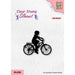 NELLIE'S CHOICE • SILHOUET CLEAR STAMPS SPORTS SERIES CYCLING-2 -SIL098