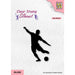 NELLIE'S CHOICE • SILHOUET CLEAR STAMPS SPORTS SERIES FOOTBAL PLAYER - SIL099