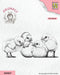 NELLIE'S CHOICE CLEAR STAMP ANIMALS - CHICKEN - ANI027