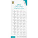 NELLIE'S CHOICE ADHESIVE STRASS STONES WHITE - RHIN006