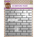 NELLIE'S CHOICE • 3D EMBOSSING FOLDER BACKGROUND BRICK WALL - EF3D023