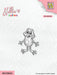 NELLIE'S CHOICE CLEAR STAMP NELLIE'S CUTIES - FROG SERIES - - NCCS033
