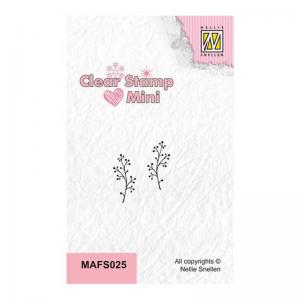 NELLIE'S CHOICE - CLEAR STAMP BERRIE BRANCH - MAFS025