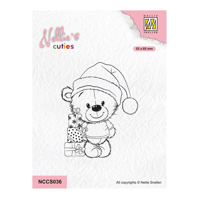NELLIE'S CHOICE • NELLIE'S CUTIES CLEAR STAMP PRESENT FOR YOU - NCCS036