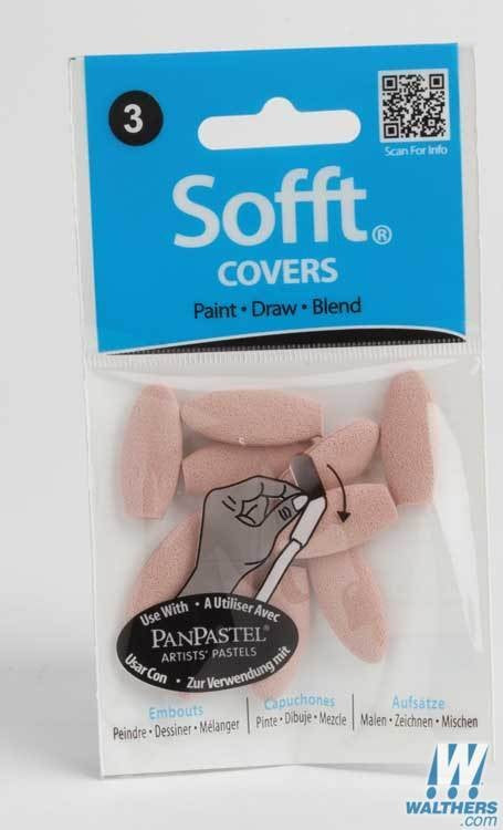 PANPASTEL COVERS NO 3 OVAL X 10 - PP62003