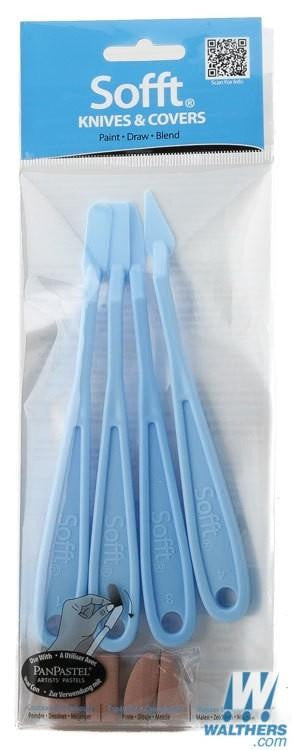 PANPASTEL KNIFE AND COVERS MIXED - PP65100