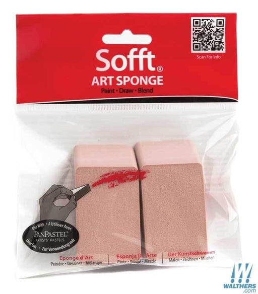 PANPASTEL SPONGE ANGLE SLICE FLAT X 2 - PP61031