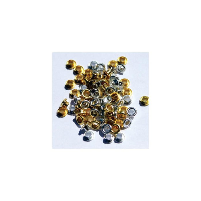 EYELET OUTLET QUICKLETS ROUND 84/PKG ANODIZED 2 - QRND   953