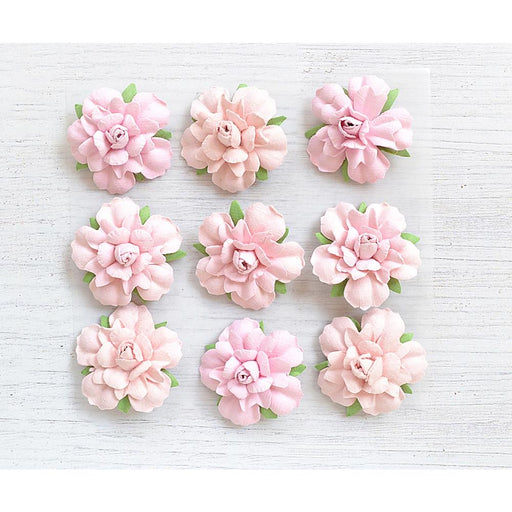 LITTLE BIRDIES KARIN PAPER FLOWERS PEARL PINK - CR76706