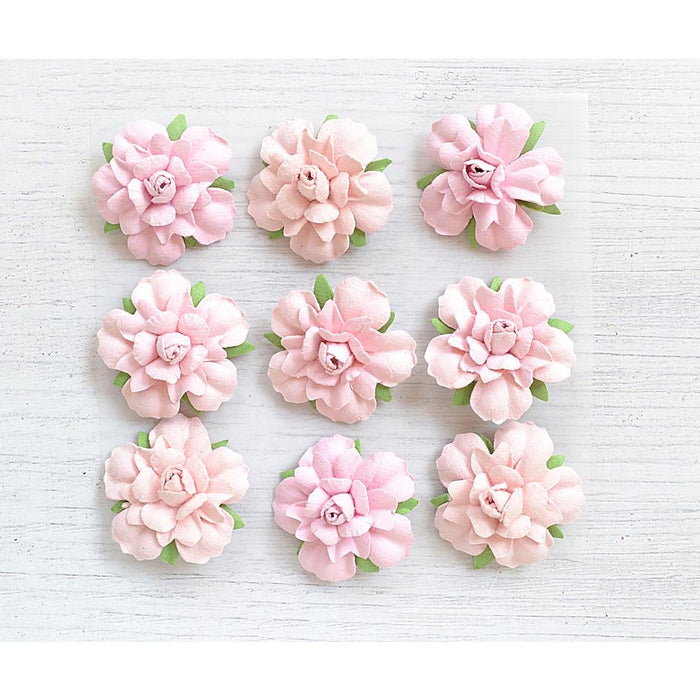 LITTLE BIRDIES KARIN PAPER FLOWERS PEARL PINK - CR76706