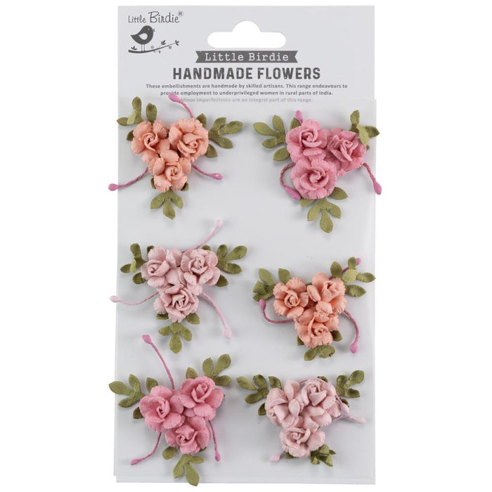 LITTLE BIRDIES FLOWERS CELEBRATE FRANCISCA PAPER FLOWER - CR82809